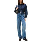 Blue Recycled Polyester Bomber