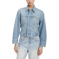 Light Blue Cotton Denim Jacket