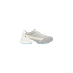 Gray Suede Leather Athletic Sneakers
