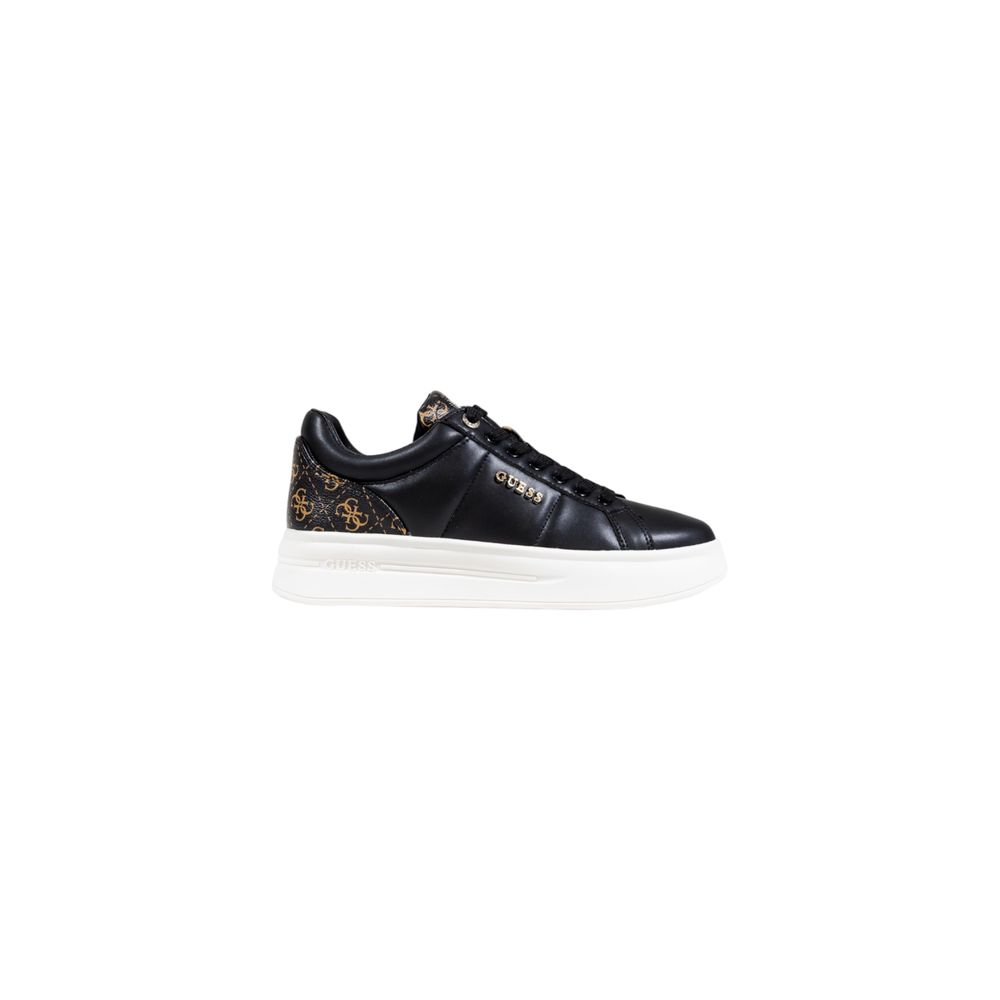 Two-tone Polyester Low-Top Sneakers