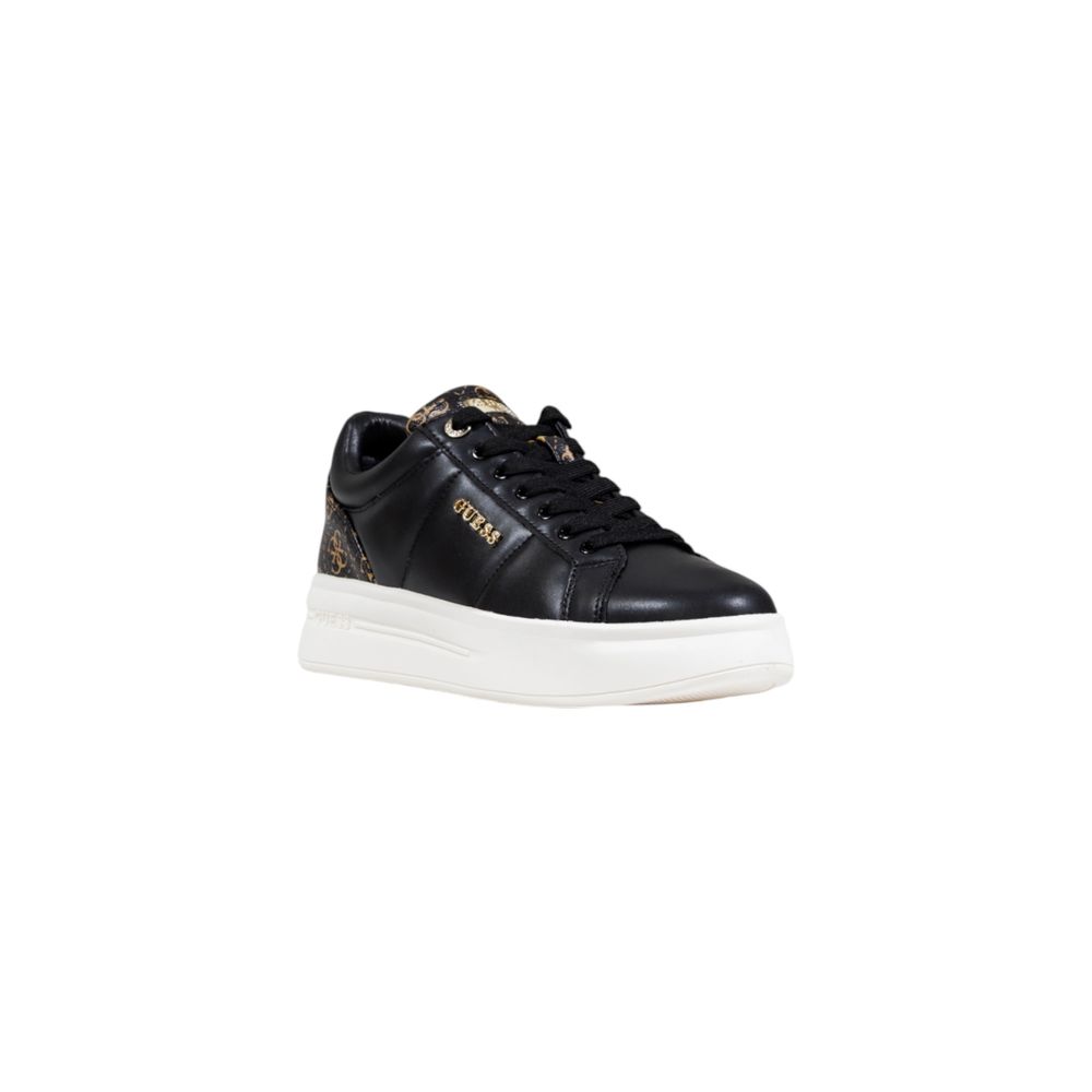 Two-tone Polyester Low-Top Sneakers