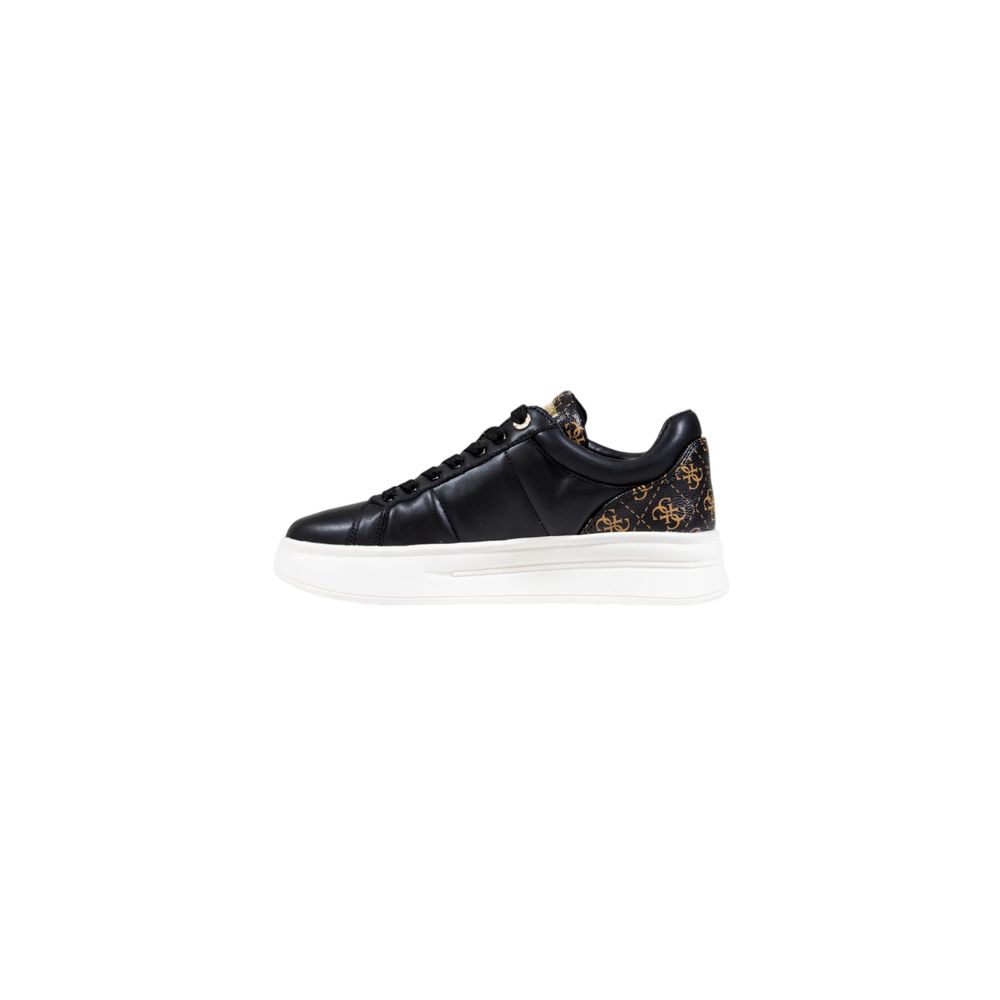Two-tone Polyester Low-Top Sneakers