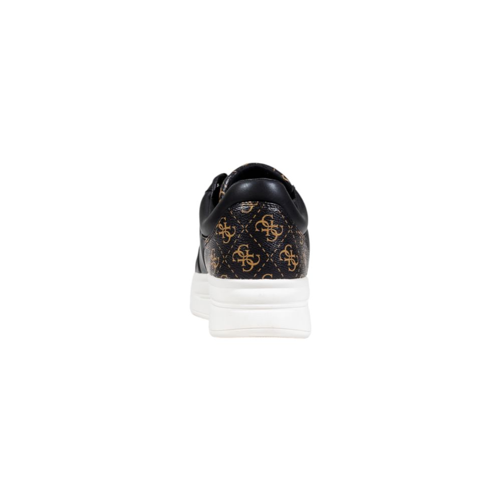 Two-tone Polyester Low-Top Sneakers