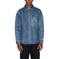 Camicia in denim blu