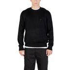 Schwarzes Viskose-Sweatshirt