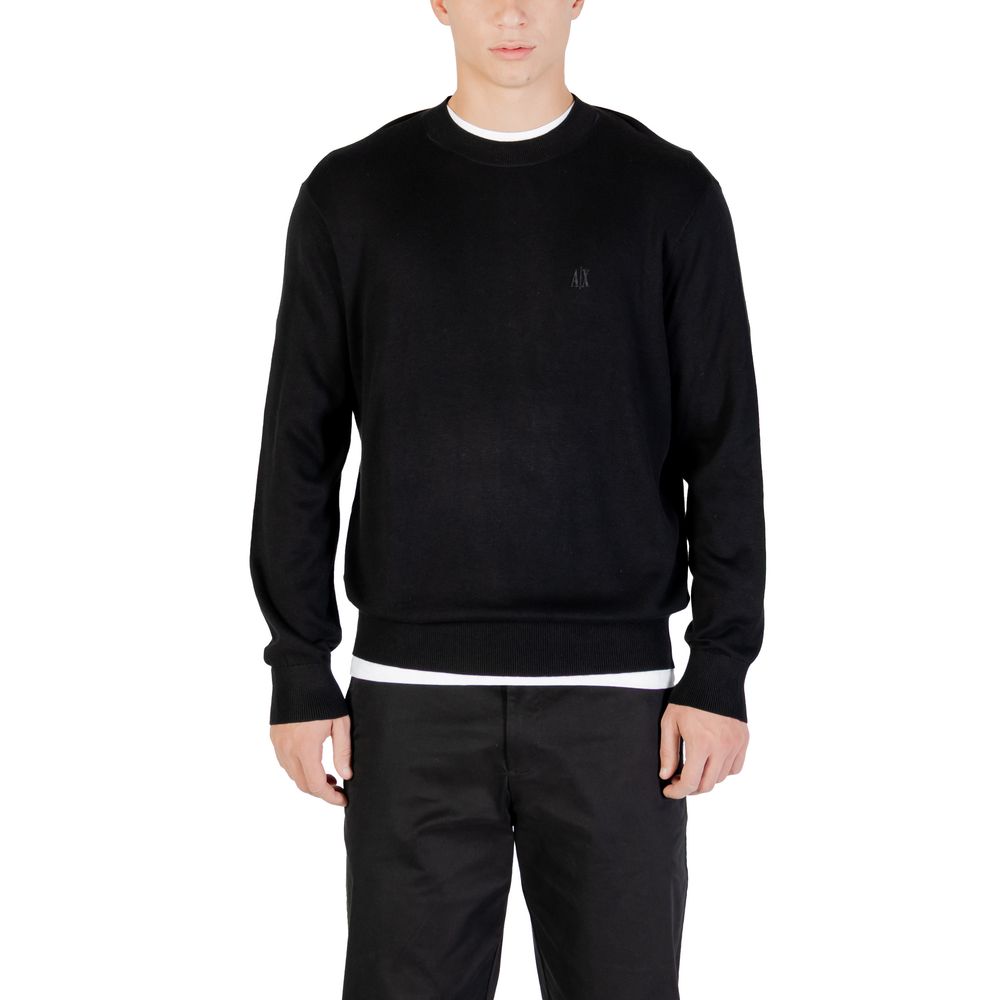 Schwarzes Viskose-Sweatshirt