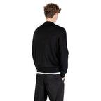 Schwarzes Viskose-Sweatshirt