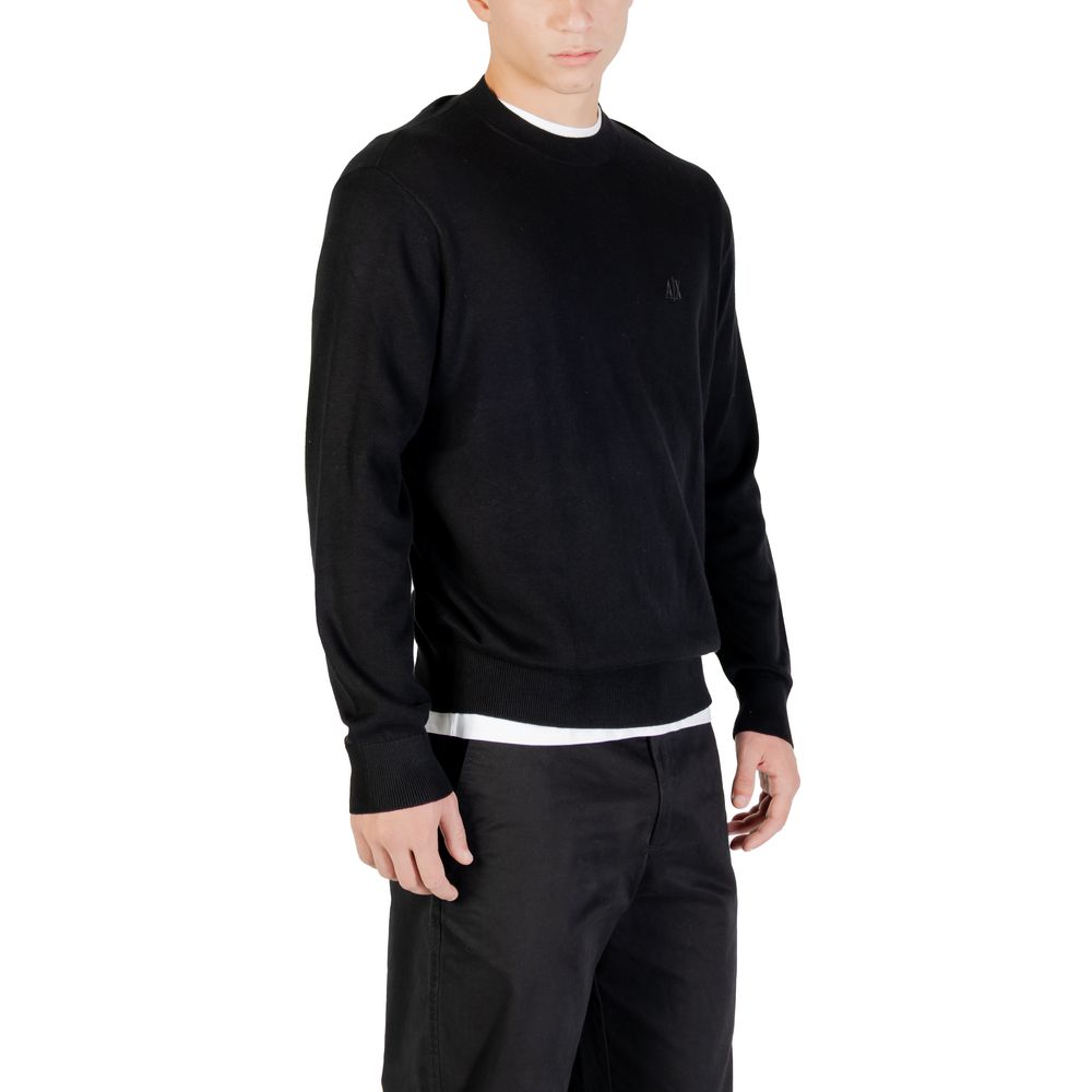 Schwarzes Viskose-Sweatshirt