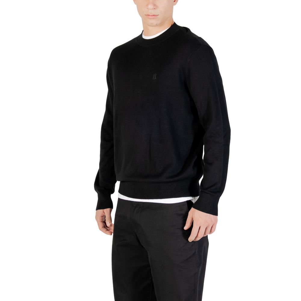 Schwarzes Viskose-Sweatshirt
