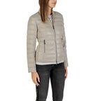 Beige Polyamide Coat