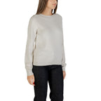 Weißes Viskose-Sweatshirt