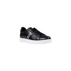 Black And White Leather Sneakers