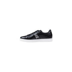 Black And White Leather Sneakers