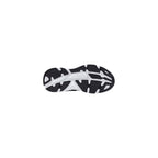 Black And White Polyester Athletic Sneakers