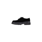 Black Leather Oxfords And Derbies