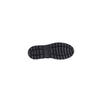 Black Polyethylene Lace-Up Boots