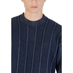 Blue Cotton Sweatshirt