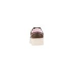 Brown Artificial Leather Sneakers