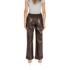 Braune Freizeithose aus Polyester