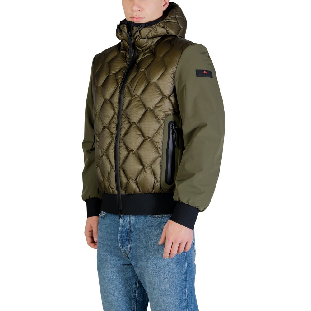 Bicolor Polyamide Coat