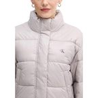 Purple Polyamide Jacket