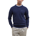Blaues Wollsweatshirt