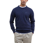 Blaues Wollsweatshirt