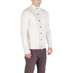 Cream Marabou Sweatshirt