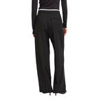 Schwarze Polyesterhose