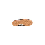 Braune Kunstleder-Sneaker