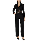Schwarze Polyester-Strampler