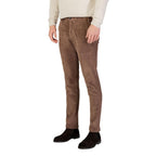 Braune lässige Baumwollhose