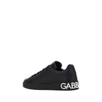Black Calf Leather Bos Taurus Sneakers