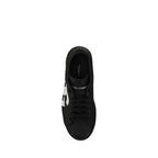 Black Calf Leather Bos Taurus Sneakers
