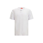 Schwarzes Baumwoll-T-Shirt
