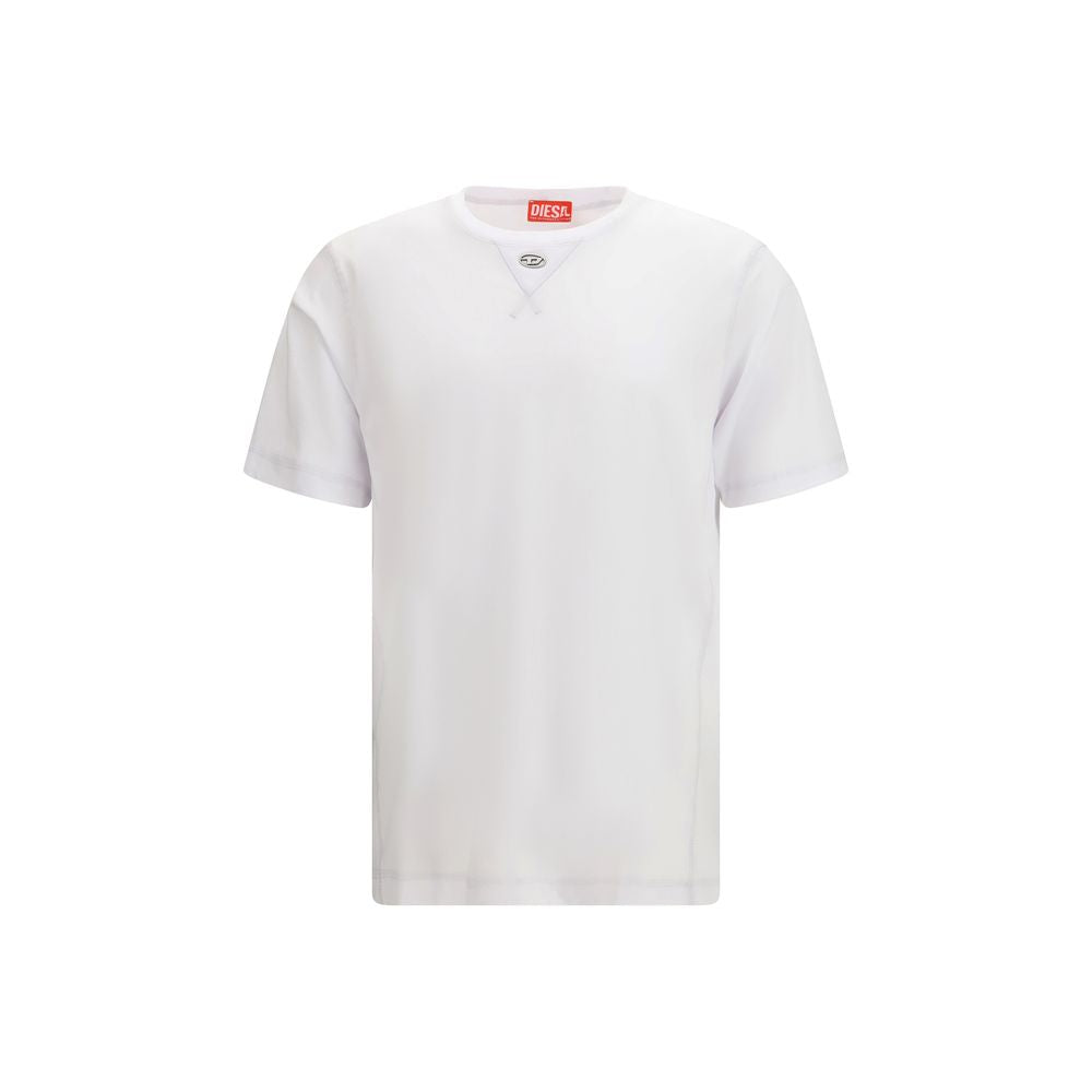 Schwarzes Baumwoll-T-Shirt