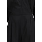 Black Cotton Jumpsuit