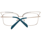 Türkisfarbene Metallbrille (Gestelle)