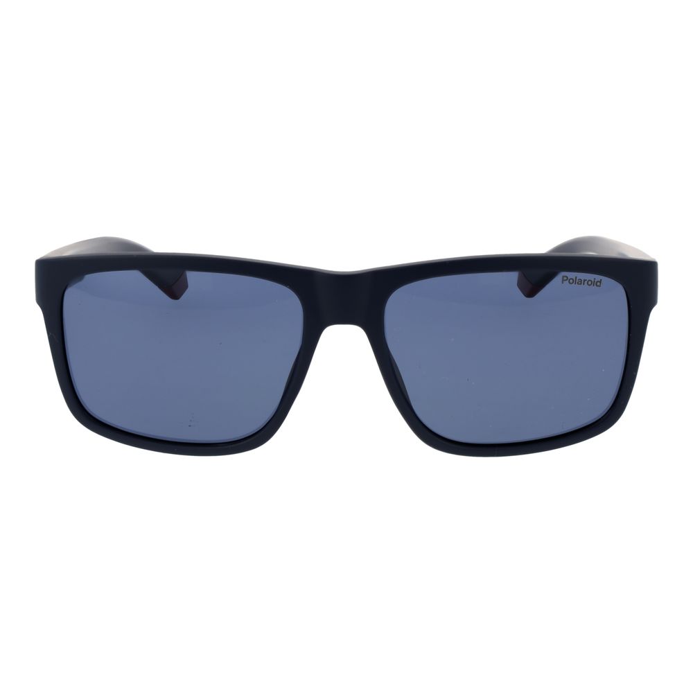 Blaue Polycarbonat-Sonnenbrille