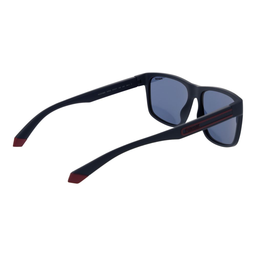 Blaue Polycarbonat-Sonnenbrille