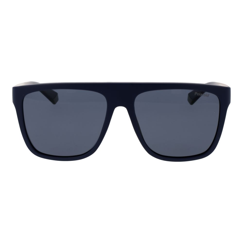 Sonnenbrille aus blauem Polycarbonat