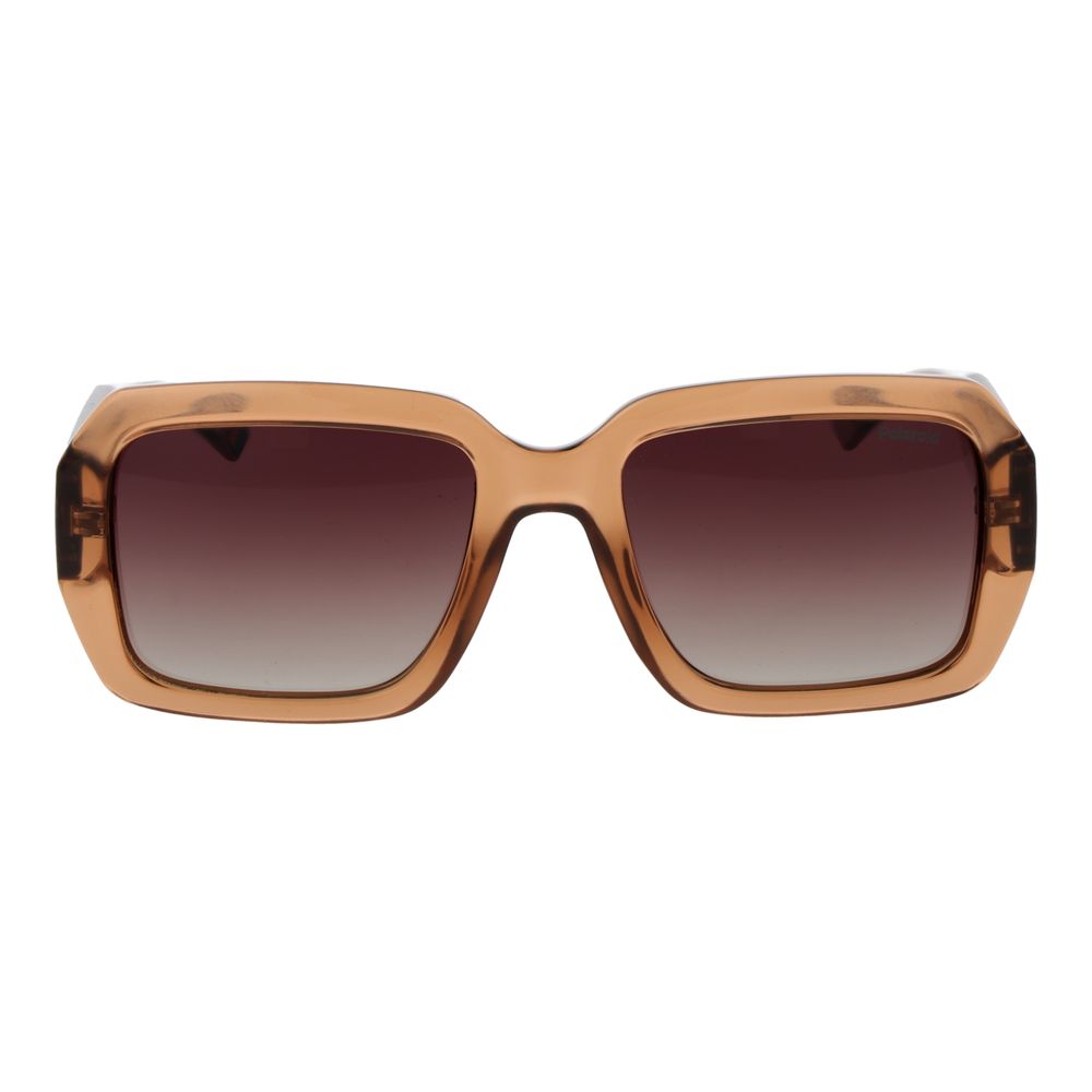 Sonnenbrille aus braunem Polycarbonat