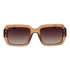 Sonnenbrille aus braunem Polycarbonat