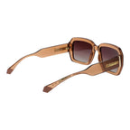 Sonnenbrille aus braunem Polycarbonat