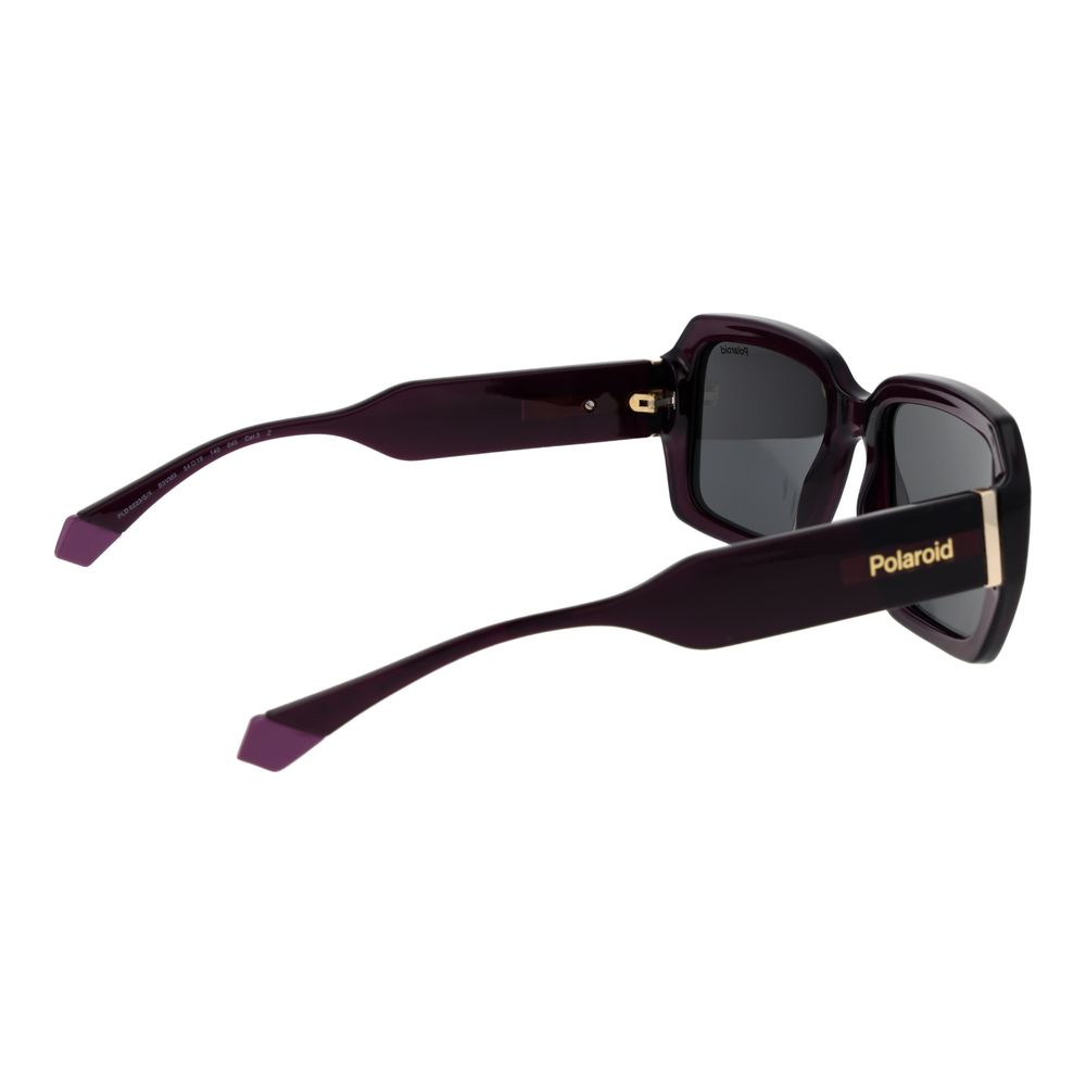 Lila Plastik-Sonnenbrille