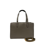 Grey PU Women Shoulder Bag