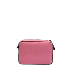 Rosa PU-Umhängetasche für Damen