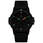 Black Resin Sport Watch
