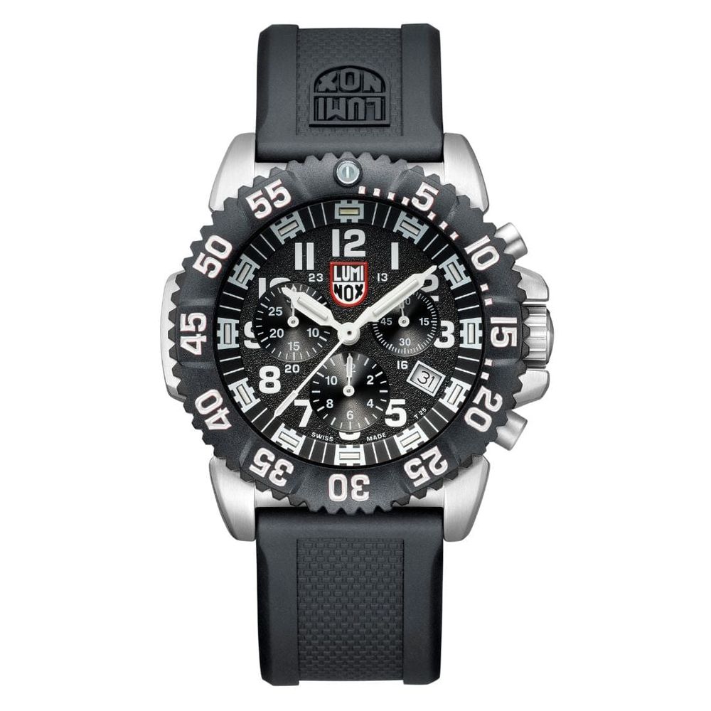Orologio sportivo in gomma grigia