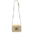 Beige PU Women Crossbody Bag